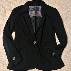 Zara Classic Black Women's Black Blazer
